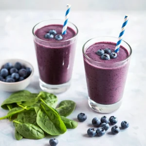 Blueberry Spinach Smoothie