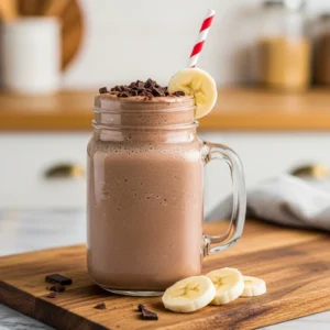 Chocolate Peanut Butter Smoothie