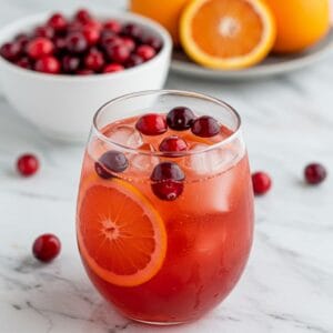Cranberry Orange Mocktail