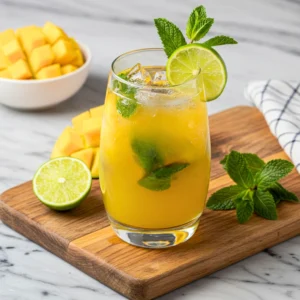 Mango Mojito Mocktail