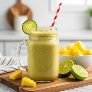 Pineapple Cucumber Smoothie