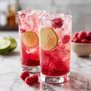Raspberry Lime Rickey