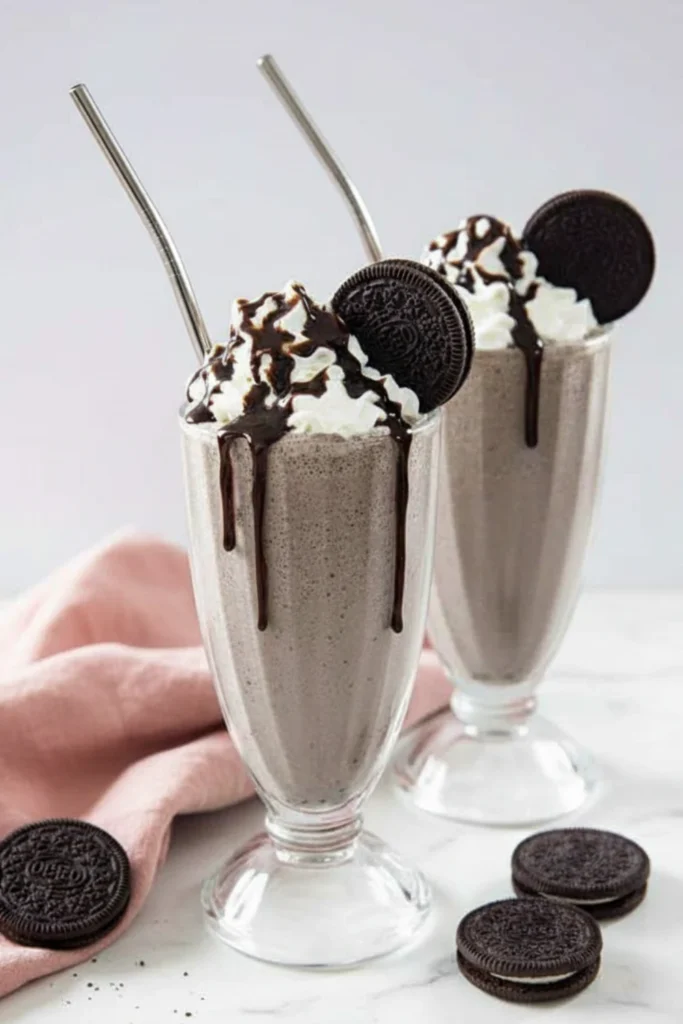 Creamy Oreo Milkshake