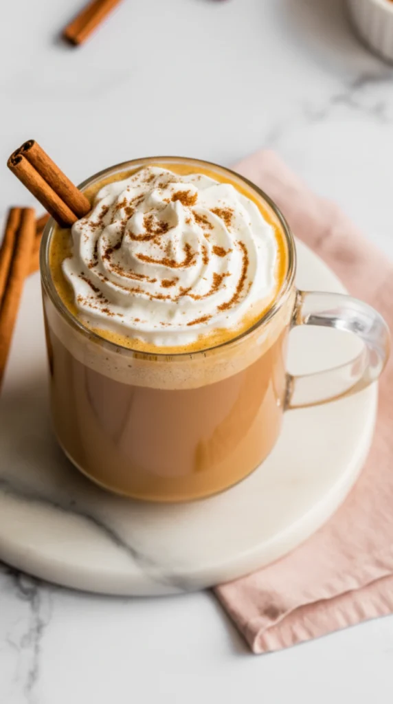 Homemade Pumpkin Spice Latte