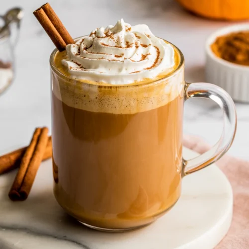 Homemade Pumpkin Spice Latte