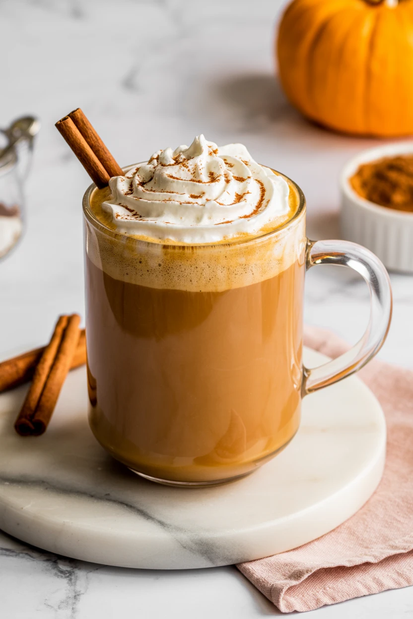 Homemade Pumpkin Spice Latte