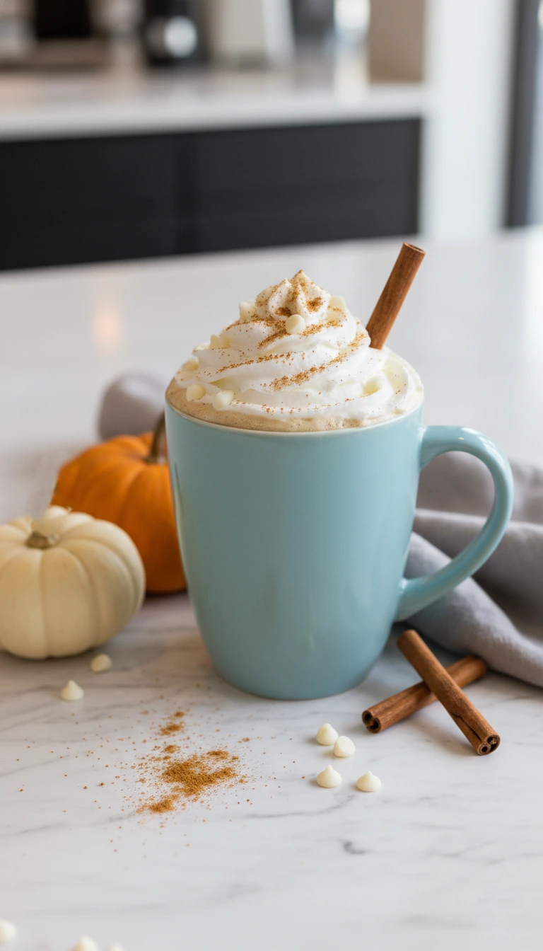 White Chocolate Pumpkin Latte: Dreamy Fall Comfort