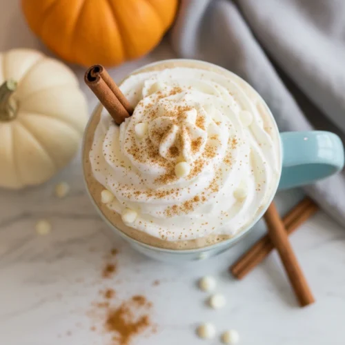 White Chocolate Pumpkin Latte: Dreamy Fall Comfort