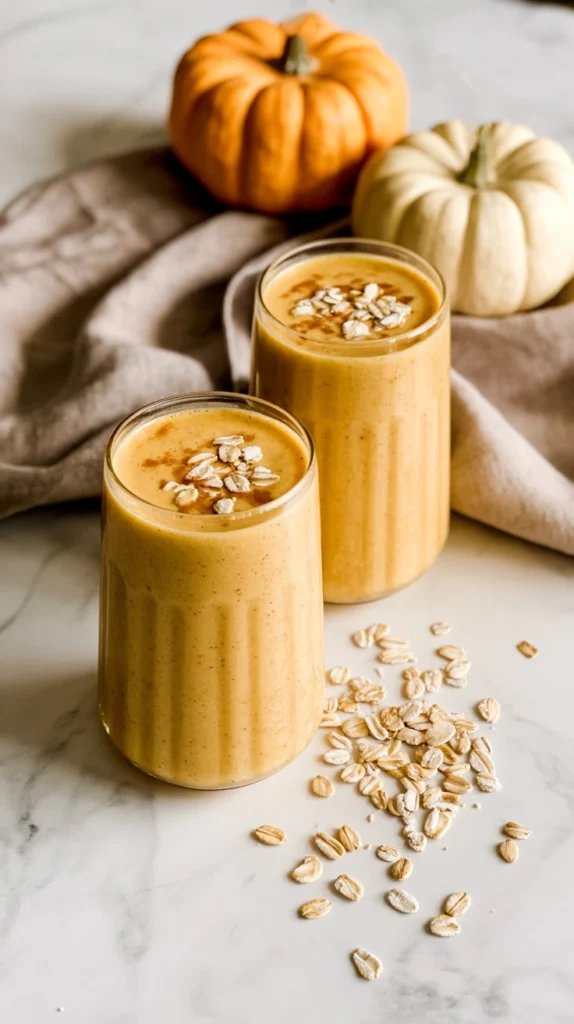 Pumpkin Oatmeal Smoothie