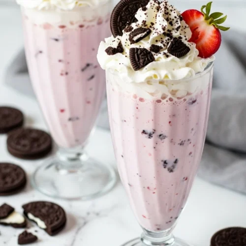 Strawberry Oreo Milkshake