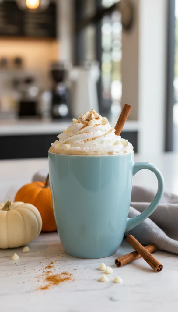White Chocolate Pumpkin Latte
